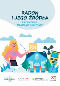 Okładka broszury Radon i jego źródła