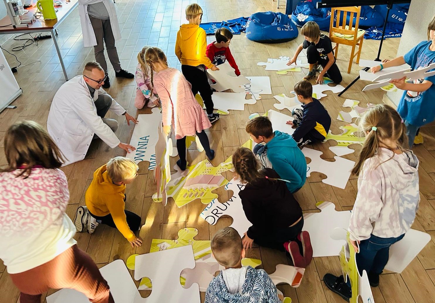 Atomic workshops for children at the Krokowa Cultural Centre