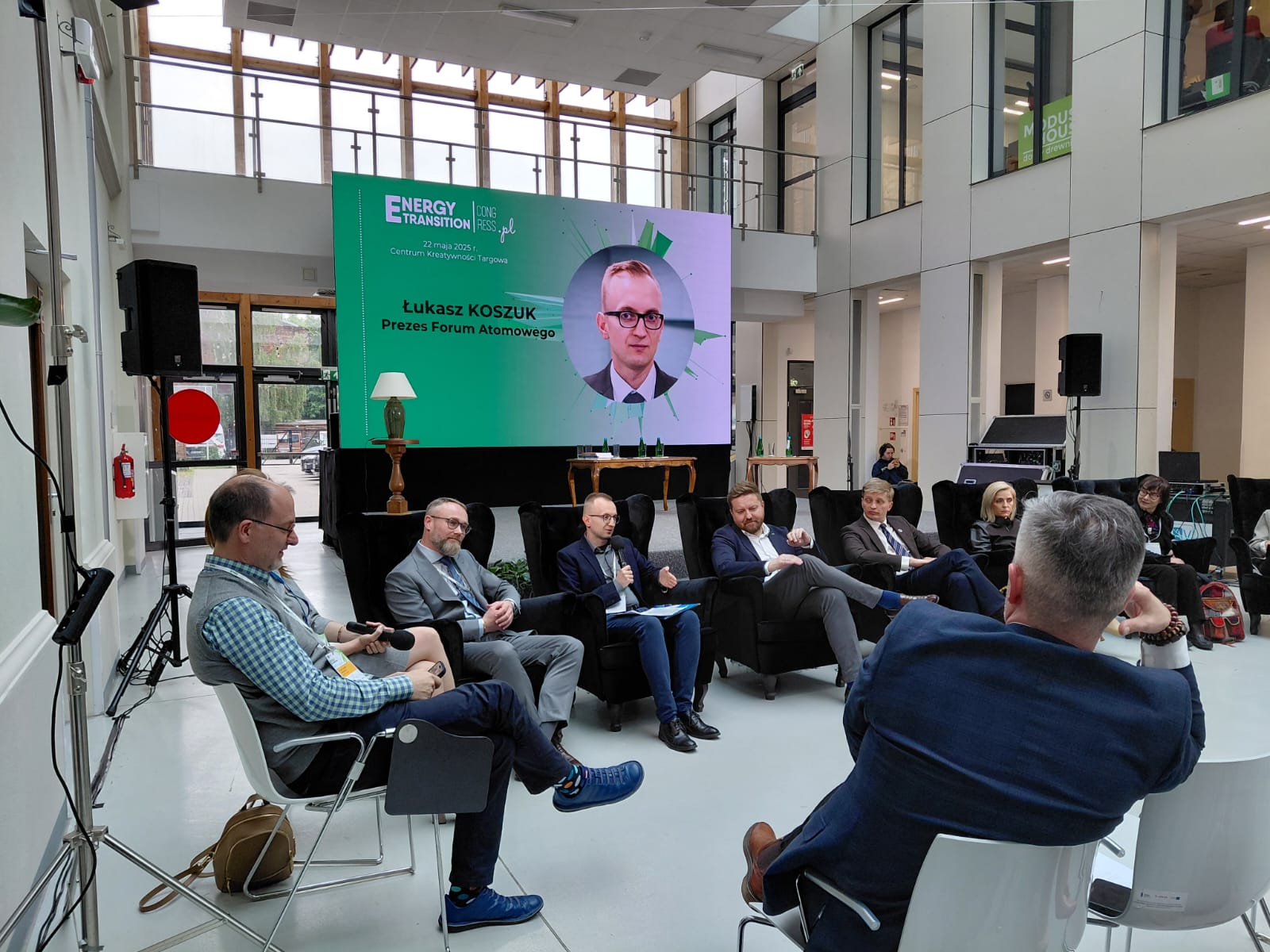 Nuclear energy and disinformation – the voice of the Foundation at the Energy Transition Congress